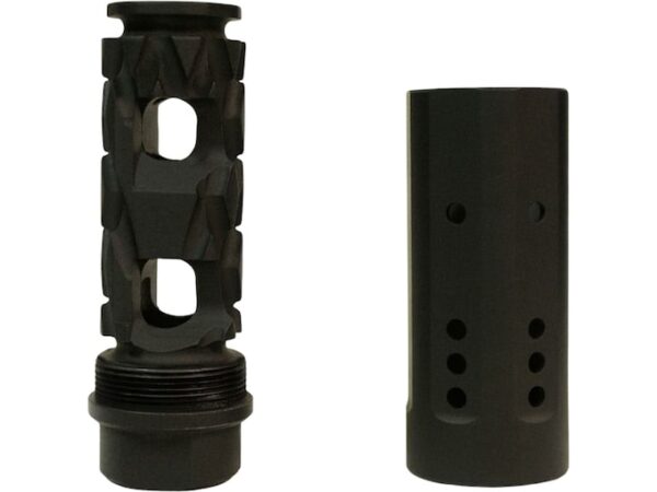 armaspec rifter linear muzzle brake 556mm 1 2 28 thread stainless steel