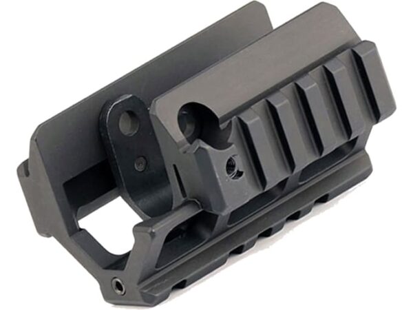 b t handguard hk mp5k picatinny tri rail aluminum black ammo gate