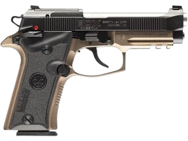 beretta 80x cheetah semi automatic pistol 380 acp 39 barrel 13 round bronze