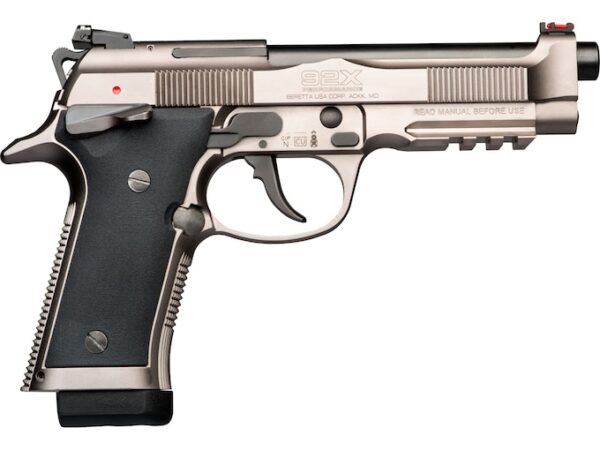 beretta 92x performance semi automatic pistol 9mm luger 49 barrel 15 round