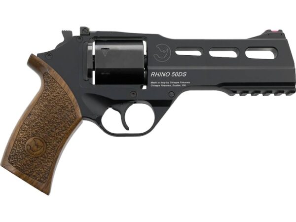 chiappa rhino 50 sar revolver 9mm luger 5 barrel 6 round black walnut