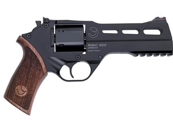 chiappa rhino 50ds revolver 9mm luger 5 barrel 6 round blackwalnut