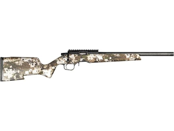 Christensen Arms Ranger Bolt Action Rimfire Rifle 22 Winchester Magnum Rimfire (WMR) 18" Barrel Carbon Fiber and Sitka Subalpine