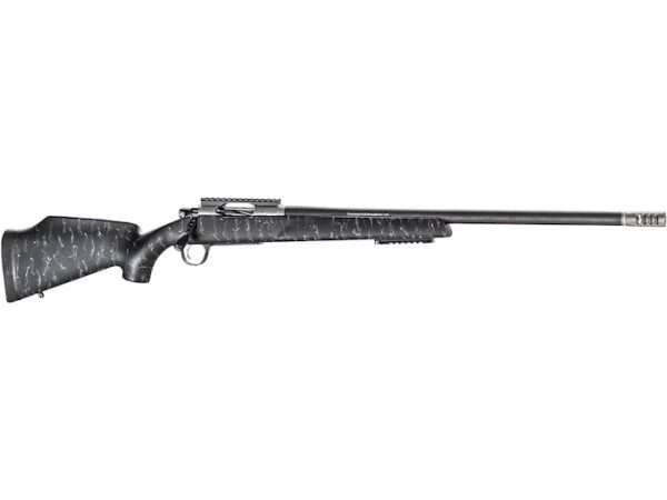 Christensen Arms Traverse Bolt Action Centerfire Rifle 375 H&H Magnum 22" Barrel Carbon Fiber and Black Spiderweb Monte Carlo