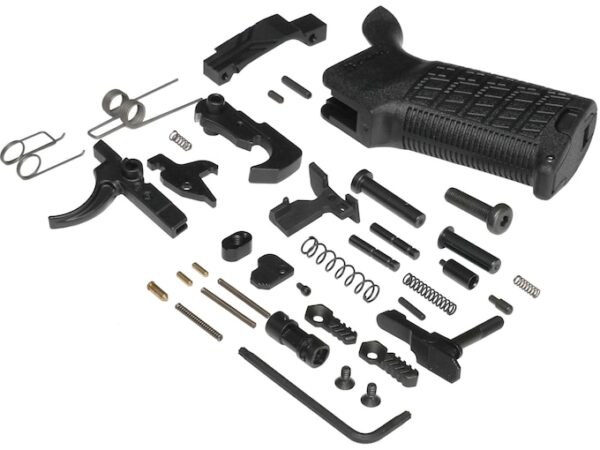 cmmg zeroed ar 15 enhanced lower receiver parts kit ambidextrous ammo gate