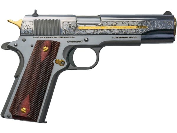 colt 1911 heritage semi automatic pistol 38 super p 5 barrel 7 round