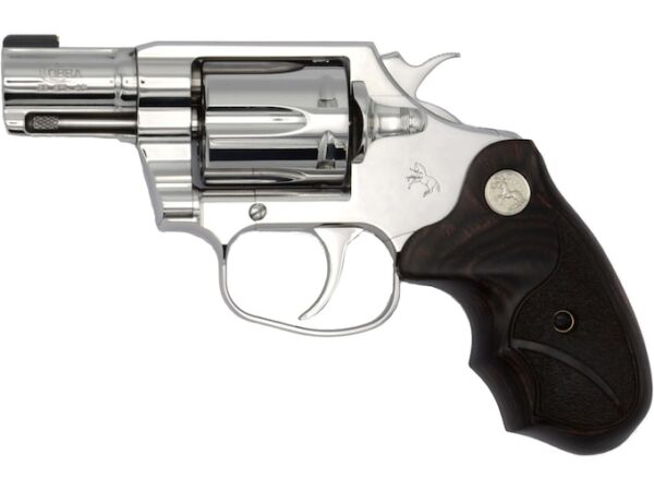 colt bright cobra revolver 38 special p 21 barrel 6 round stainless walnut