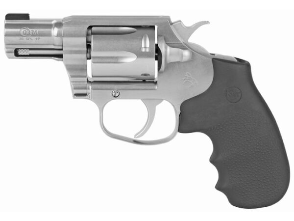 Colt Cobra Revolver 38 Special +P 2.1" Barrel 6-Round Brushed Stainless Black