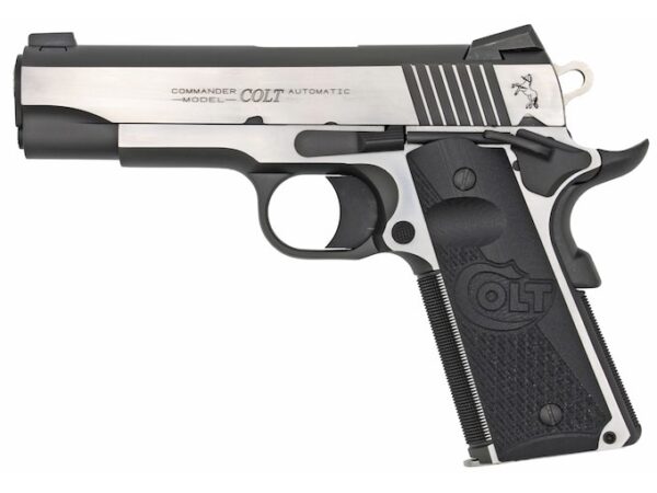 colt combat elite commander semi automatic pistol 9mm luger 425 barrel