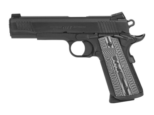 colt combat unit government semi automatic pistol 9mm luger 5 barrel