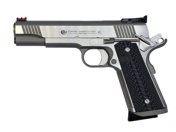 colt custom competition semi automatic pistol 45 acp 5 barrel 8 1 round