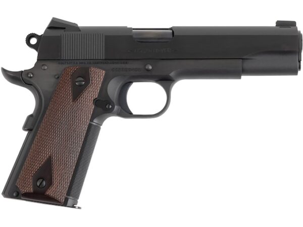 colt government 1911c semi automatic pistol 45 acp 5 barrel 7 round black wood