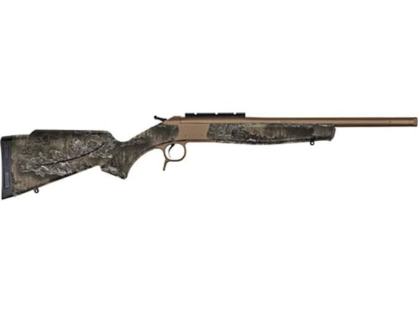 cva scout td single shot centerfire rifle 350 legend 20 fluted barrel burnt