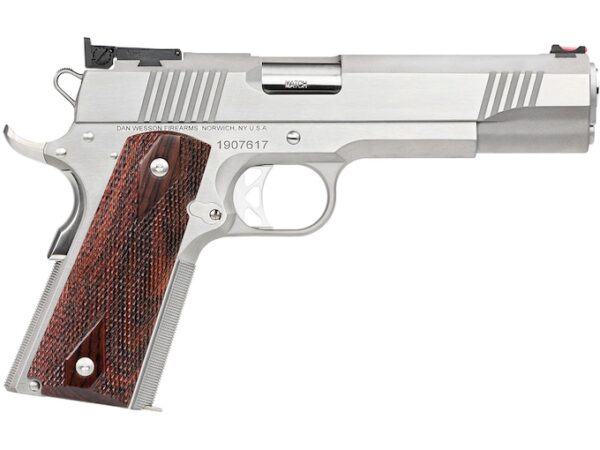 dan wesson pointman semi automatic pistol 45 acp 5 barrel 8 round brushed