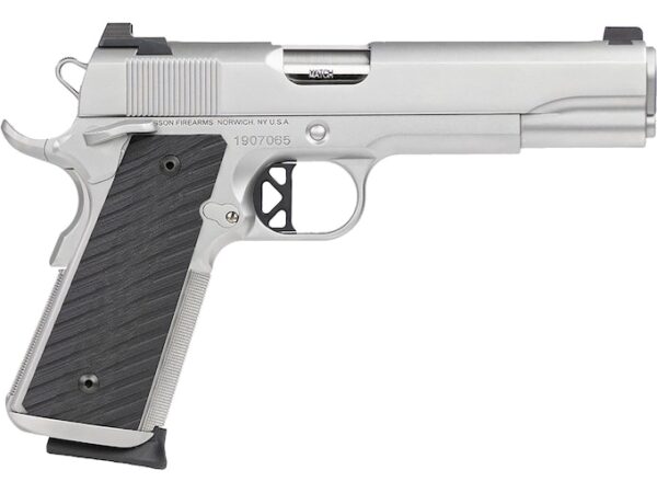 dan wesson valor semi automatic pistol 45 acp 5 barrel 8 round stainless