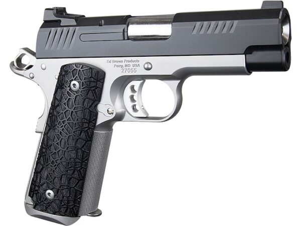 Ed Brown EVO E9 Semi-Automatic Pistol 9mm Luger 4" Barrel 9-Round Black Stainless