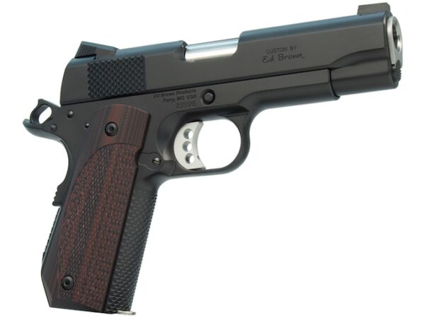 Ed Brown Kobra Carry Semi-Automatic Pistol 45 ACP 4.25" Barrel 7-Round Matte Black Brown