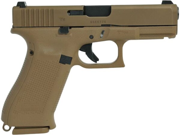 Glock 19X Semi-Automatic Pistol 9mm Luger 4.02" Barrel 19-Round Flat Dark Earth