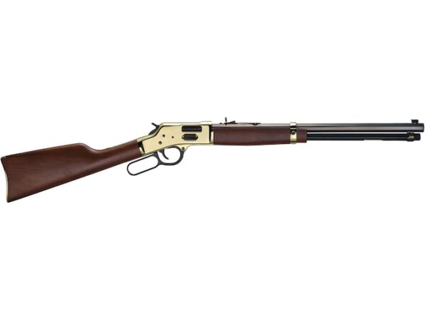 henry big boy brass deluxe lever action centerfire rifle 357 magnum 20