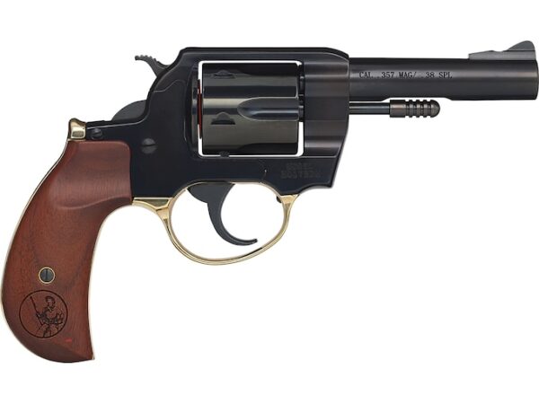 henry big boy revolver 357 magnum 4 barrel 6 round blued walnut birdshead grip