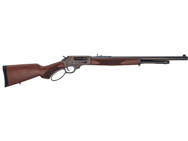 henry case hardened side gate lever action centerfire rifle 45 70 government