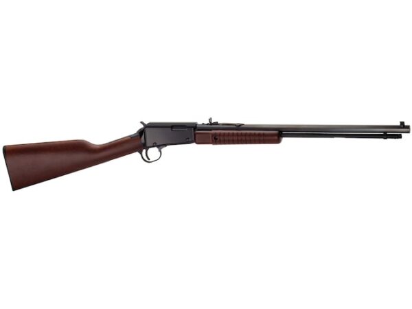 henry pump action octagon rimfire rifle 22 winchester magnum rimfire wmr