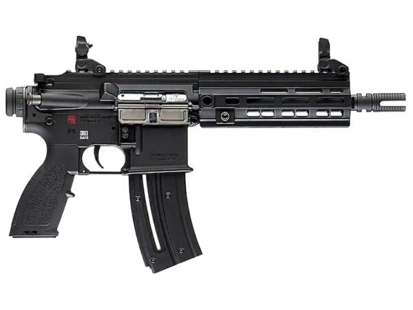 hk hk416 semi automatic pistol 22 long rifle 85 barrel 20 round black