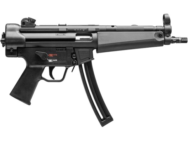 hk mp5 semi automatic pistol 22 long rifle 85 barrel 10 round black