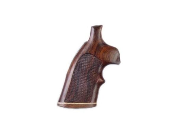 hogue fancy hardwood grips with accent stripe and top finger groove s w