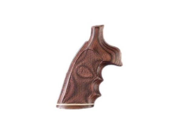 hogue fancy hardwood grips with accent stripe finger grooves and contrasting 1