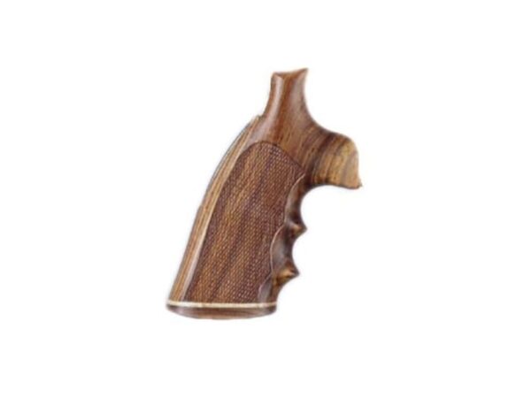 hogue fancy hardwood grips with accent stripe finger grooves and contrasting 4