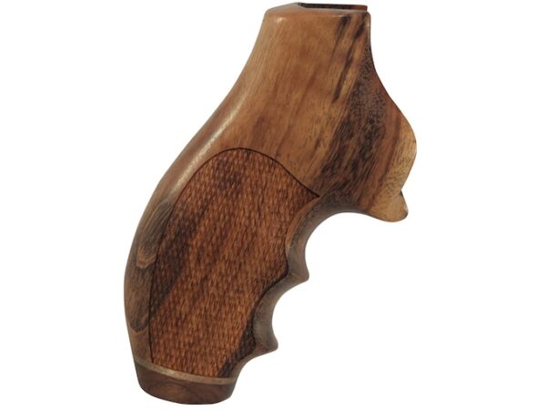 hogue fancy hardwood grips with accent stripe finger grooves and contrasting 7