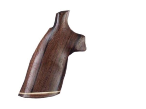 hogue fancy hardwood grips with accent stripe ruger redhawk rosewood ammo gate