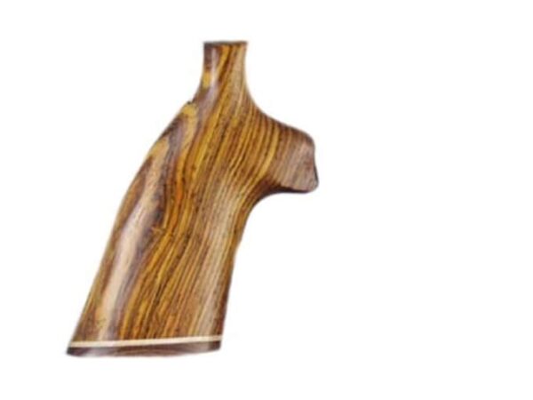 hogue fancy hardwood grips with accent stripe ruger security six cocobolo