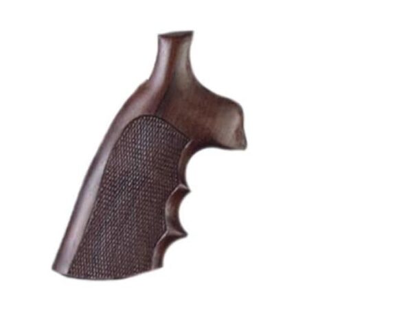 hogue fancy hardwood grips with finger grooves ruger security six checkered