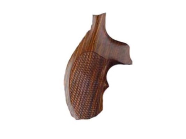 hogue fancy hardwood grips with top finger groove s w j frame round butt