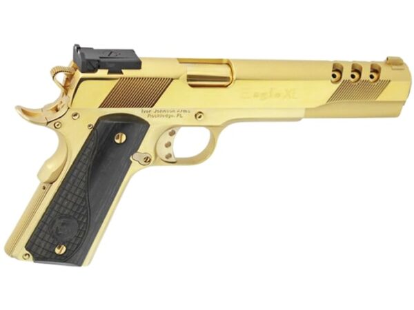 iver johnson eagle xl semi automatic pistol 10mm auto 6 barrel 8 round gold