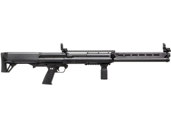 kel tec ksg 25 12 gauge pump action shotgun 305 barrel blued and black bullpup