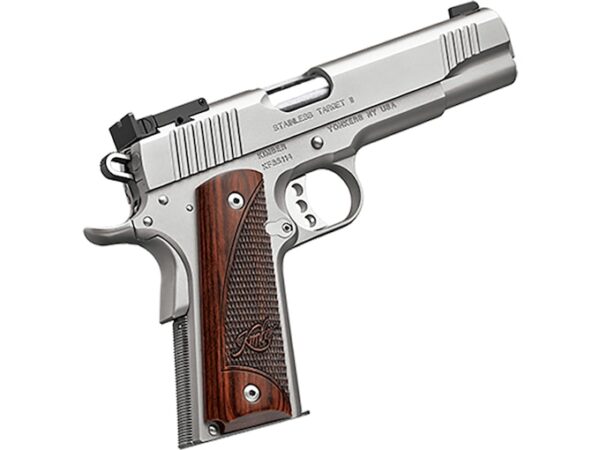 kimber stainless target ii semi automatic pistol 9mm luger 5 barrel 9 round