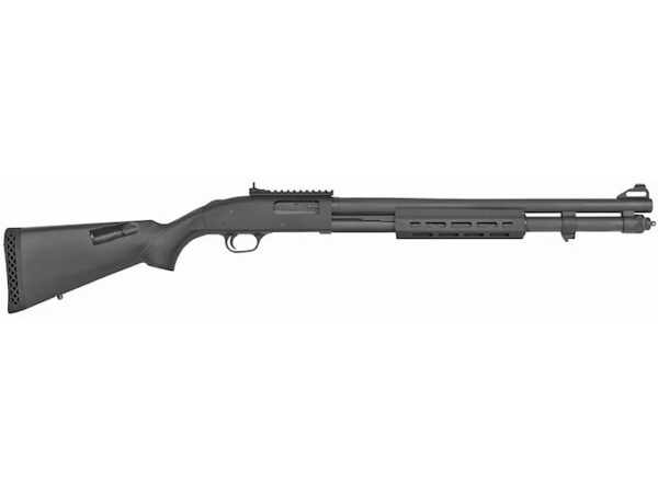 mossberg 590a1 xs security 12 gauge pump action shotgun 20 barrel matte and