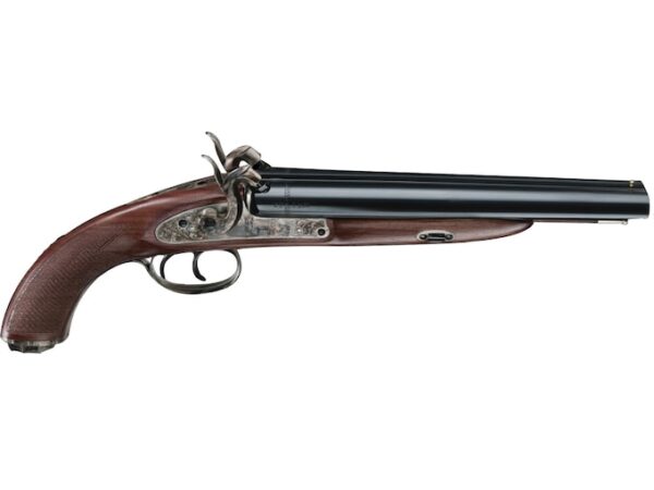 pedersoli howdah muzzleloading shotgun 20 gauge percussion 10 blued walnut