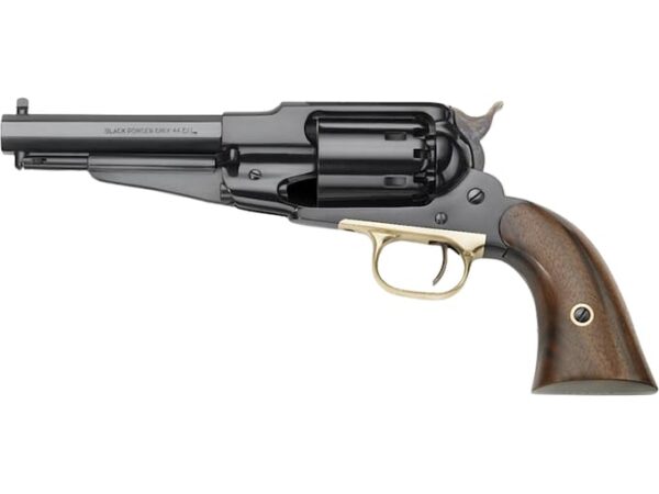 pietta 1858 remington army black powder revolver 44 caliber 55 barrel steel