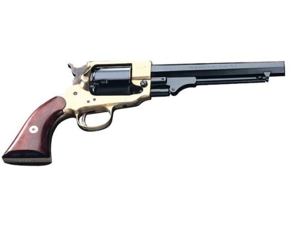 pietta spiller and burr black powder revolver 36 caliber 65 barrel brass