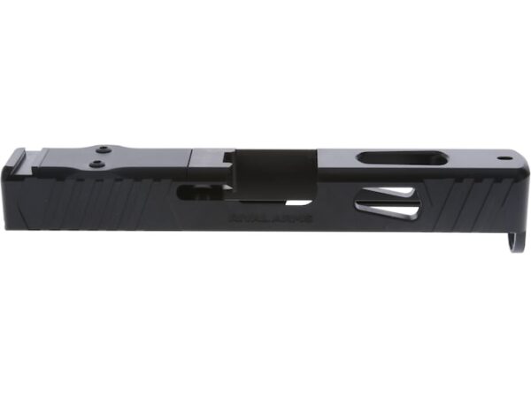 rival arms a1 slide glock 19 gen 5 rmr cut stainless steel nitride ammo gate