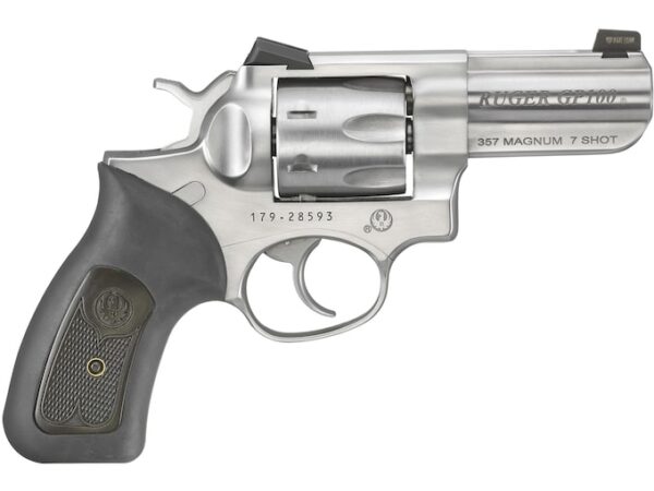 ruger gp100 wiley clapp ii revolver 357 magnum 3 barrel 7 round stainless black