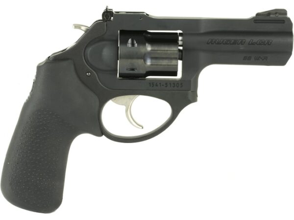 ruger lcrx revolver 22 winchester magnum rimfire wmr 3 barrel 6 round black