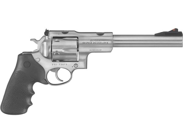 Ruger Super Redhawk Revolver 44 Remington Magnum 7.5" Barrel 6-Round Stainless Black