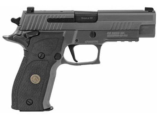 Sig Sauer P226 Legion SAO Semi-Automatic Pistol 9mm Luger 4.4" Barrel 15-Round Legion Gray Black