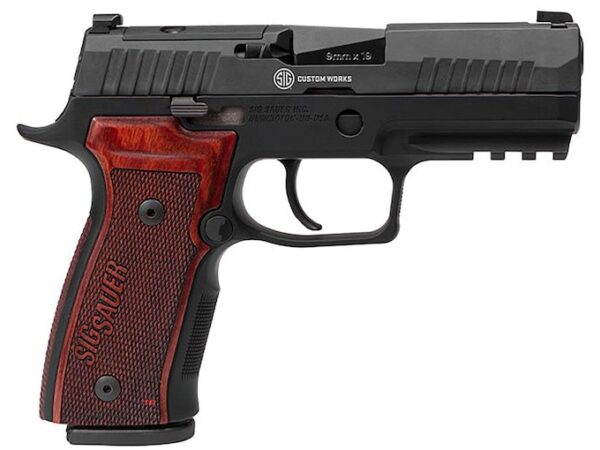 Sig Sauer P320 AXG 9mm Luger Semi-Automatic Pistol 3.9" Barrel X-Ray3 Sights 17-Round Black Red