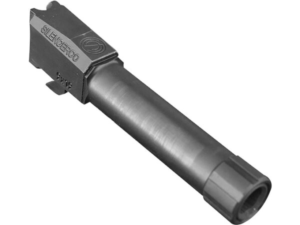 silencerco barrel glock 17l 9mm luger 65 stainless steel 1 2 28 threaded